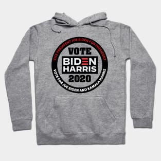 Vote Biden Harris 2020 - in Black and Red Hoodie